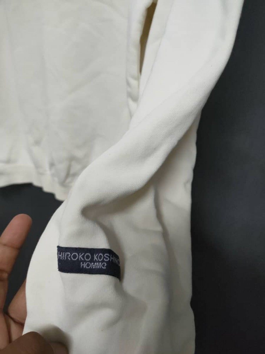 Hiroko Koshino Homme - DELETE TODAY Hiroko Koshino Big Logo Jumper - 2