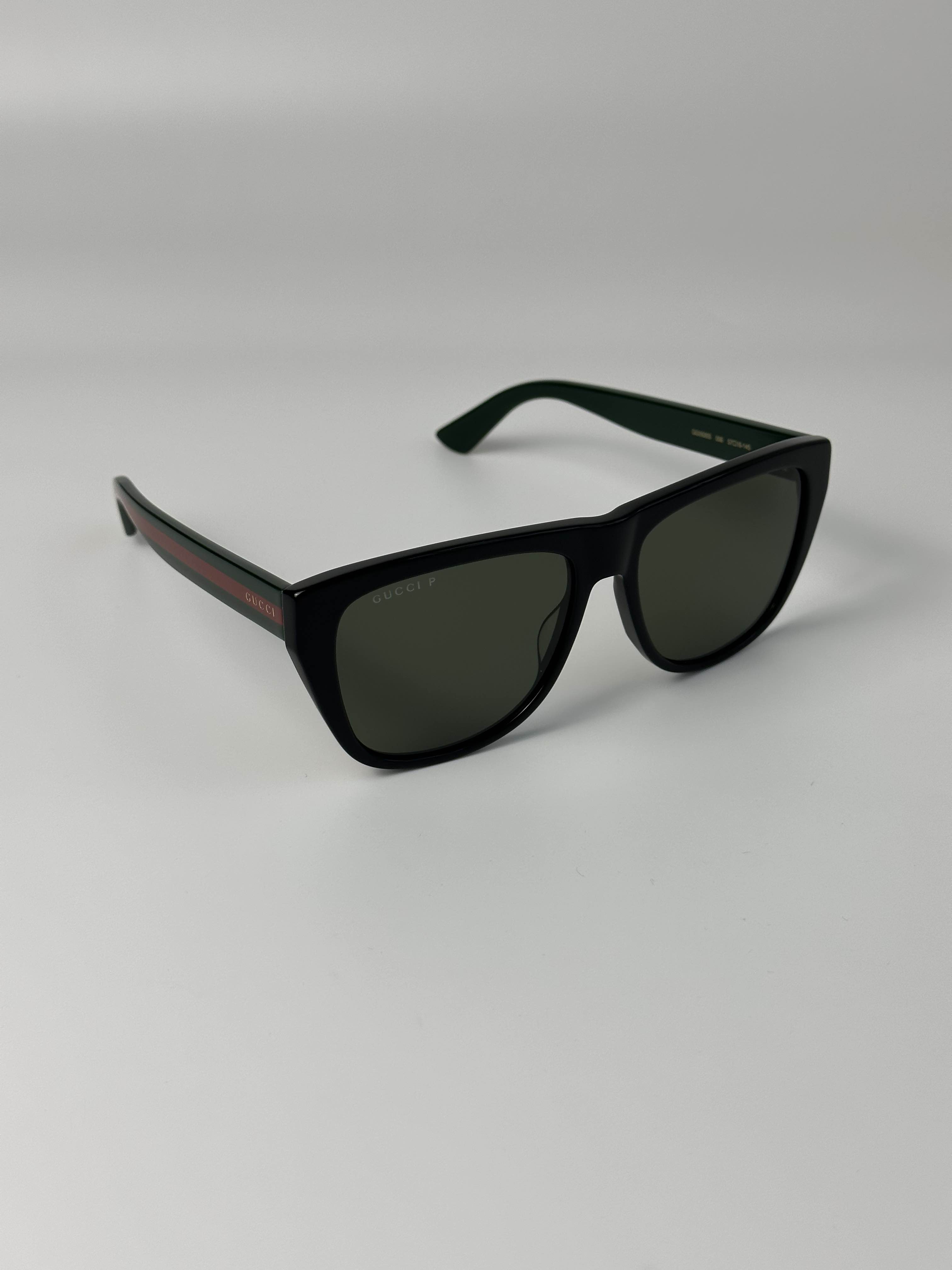 BRAND NEW GUCCI GG0926S 006 Black/Green Men Sunglasses - 1