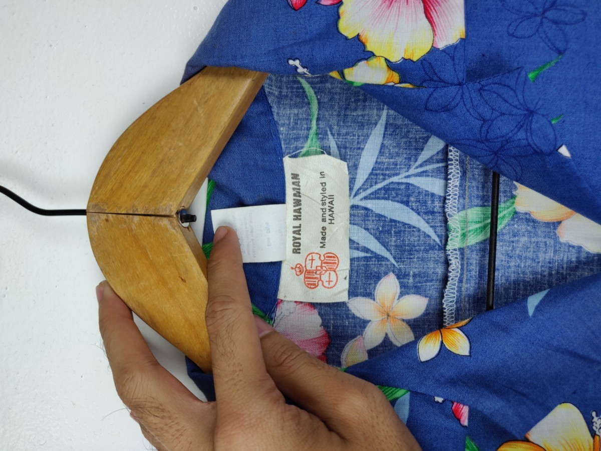 Hawaiian Shirt - Royal Hawaiian 1960s Hib Palm Hawaii Shirt - 9