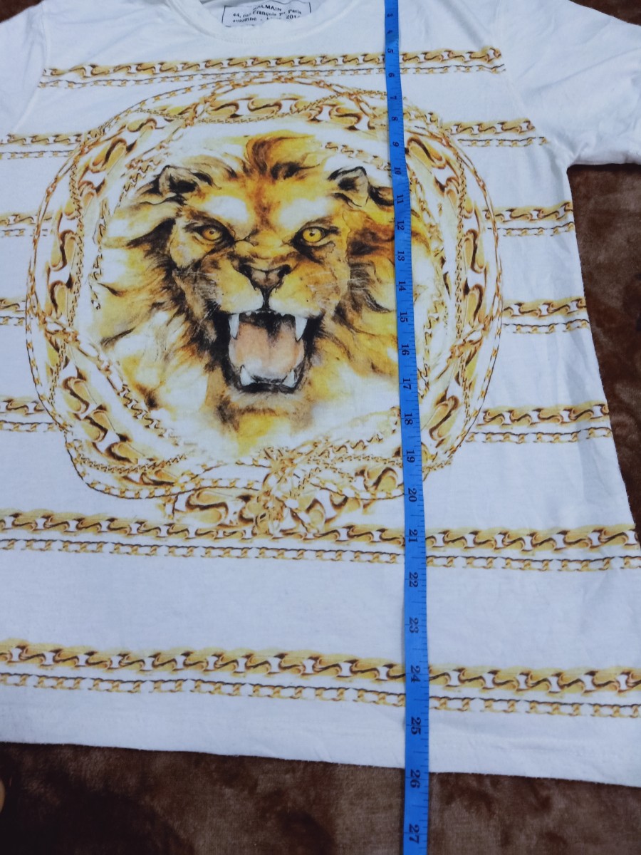 Balmain tiger art tee - 8