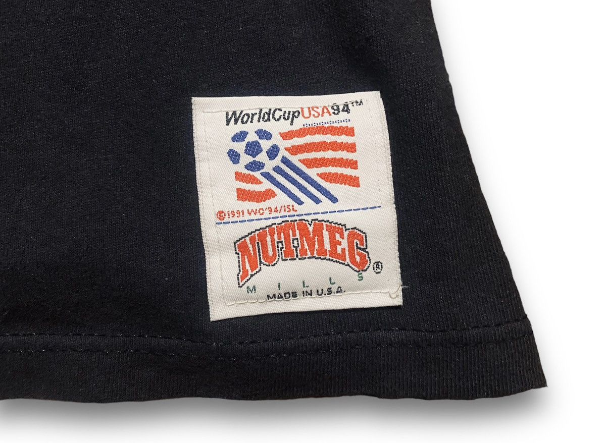 Nutmeg Mills - 1994 World Cup Belgium T-Shirt Soccer Football Made in USA - 7
