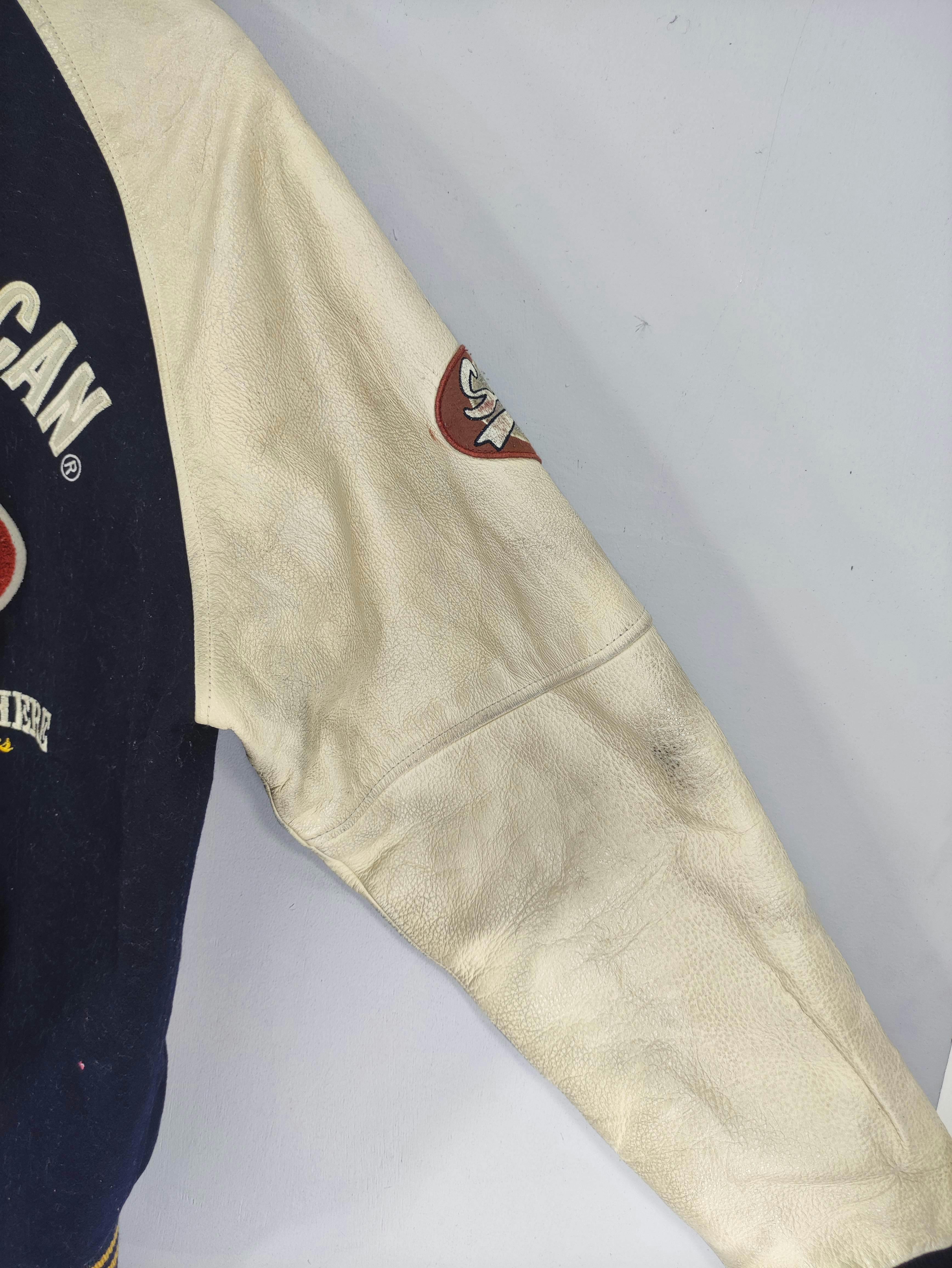Vintage Smith's American Varsity Jacket Sleeve Leather - 12