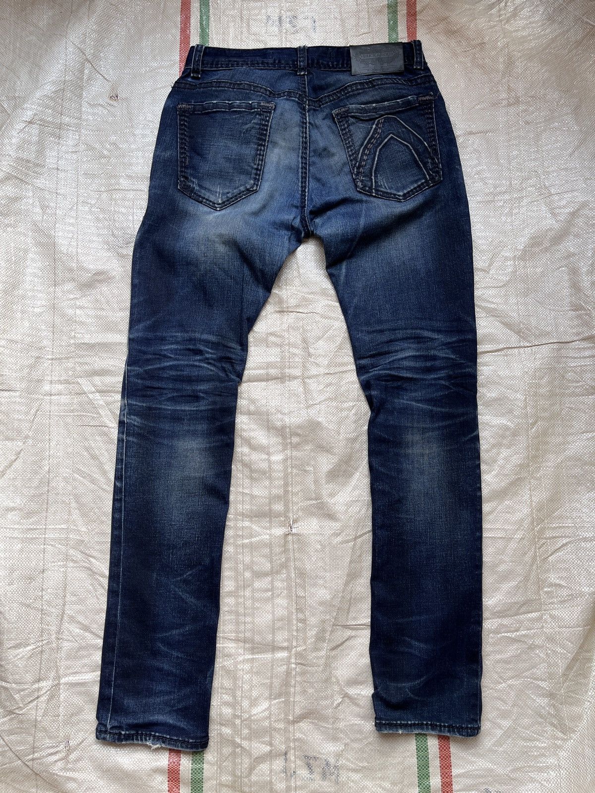 Vintage - Ripped Buckaroo Indigo Ink Jeans Fit Cut Japanese - 20