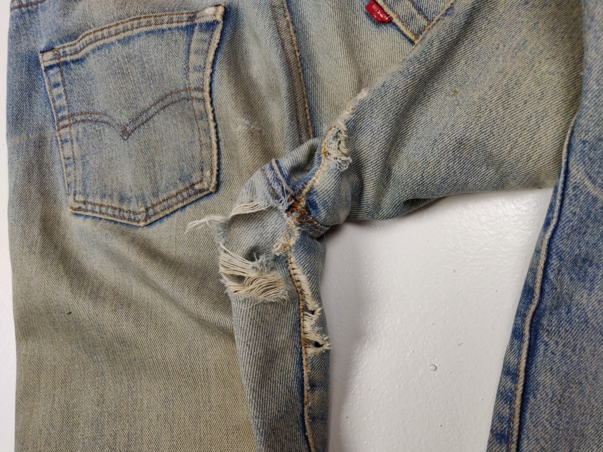 532 Destroyed Denim Bottom Jeans - 15