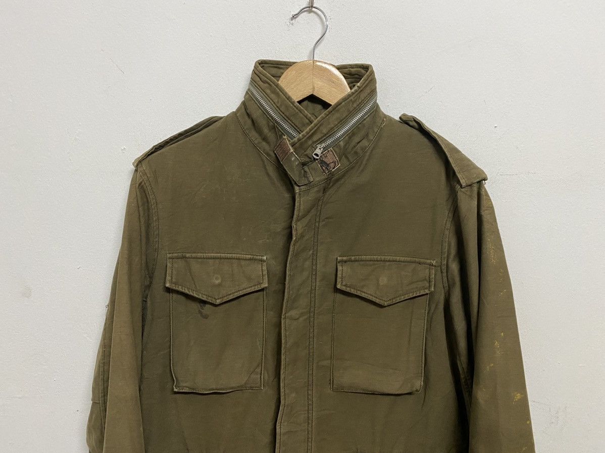 Alpha Industries - Vintage Us Army M65 Field Painter Jacket Made Usa - 4