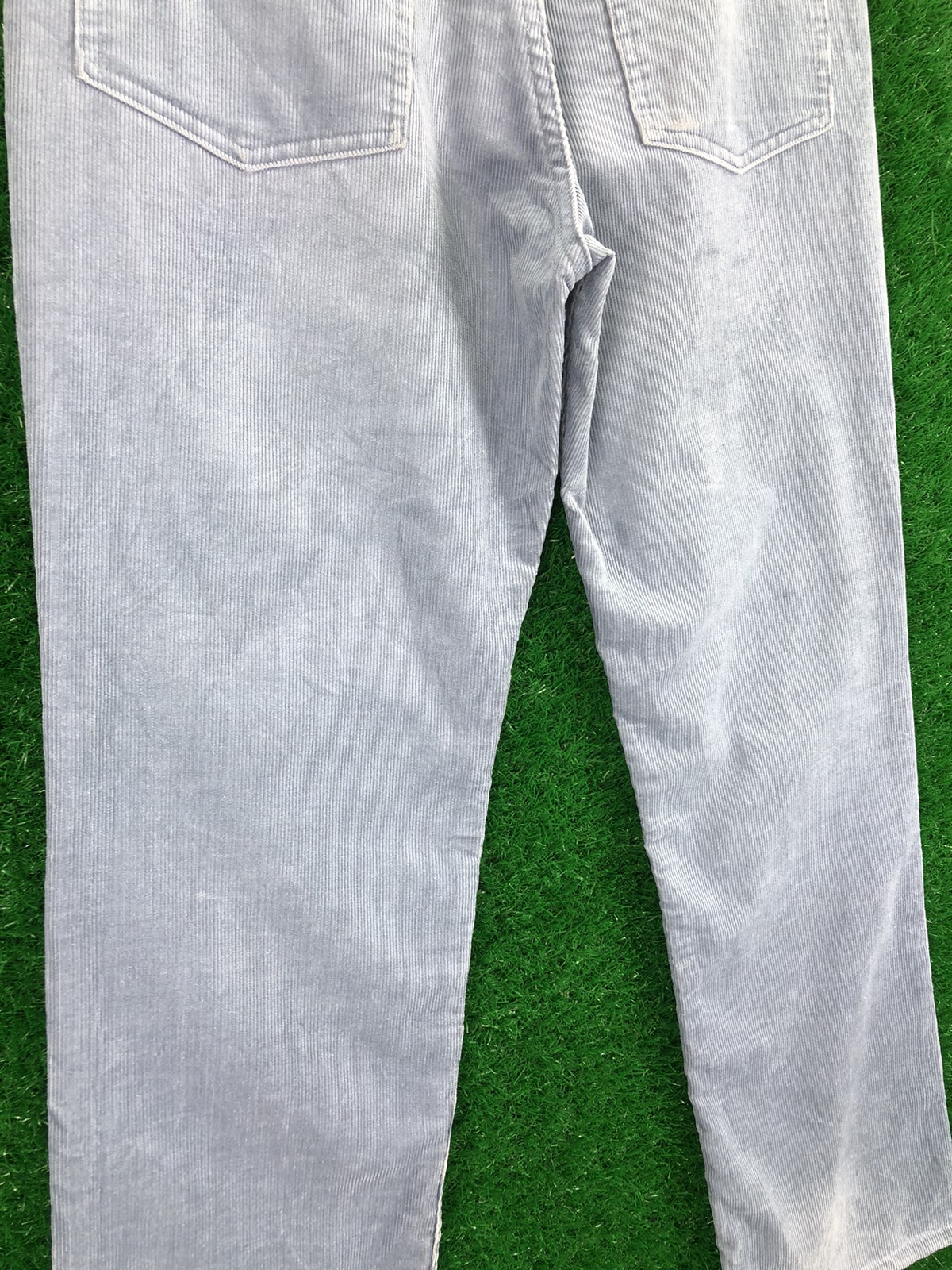 Vintage - Vintage 80's Levis White Tab Corduroy Light Blue Pants - 7