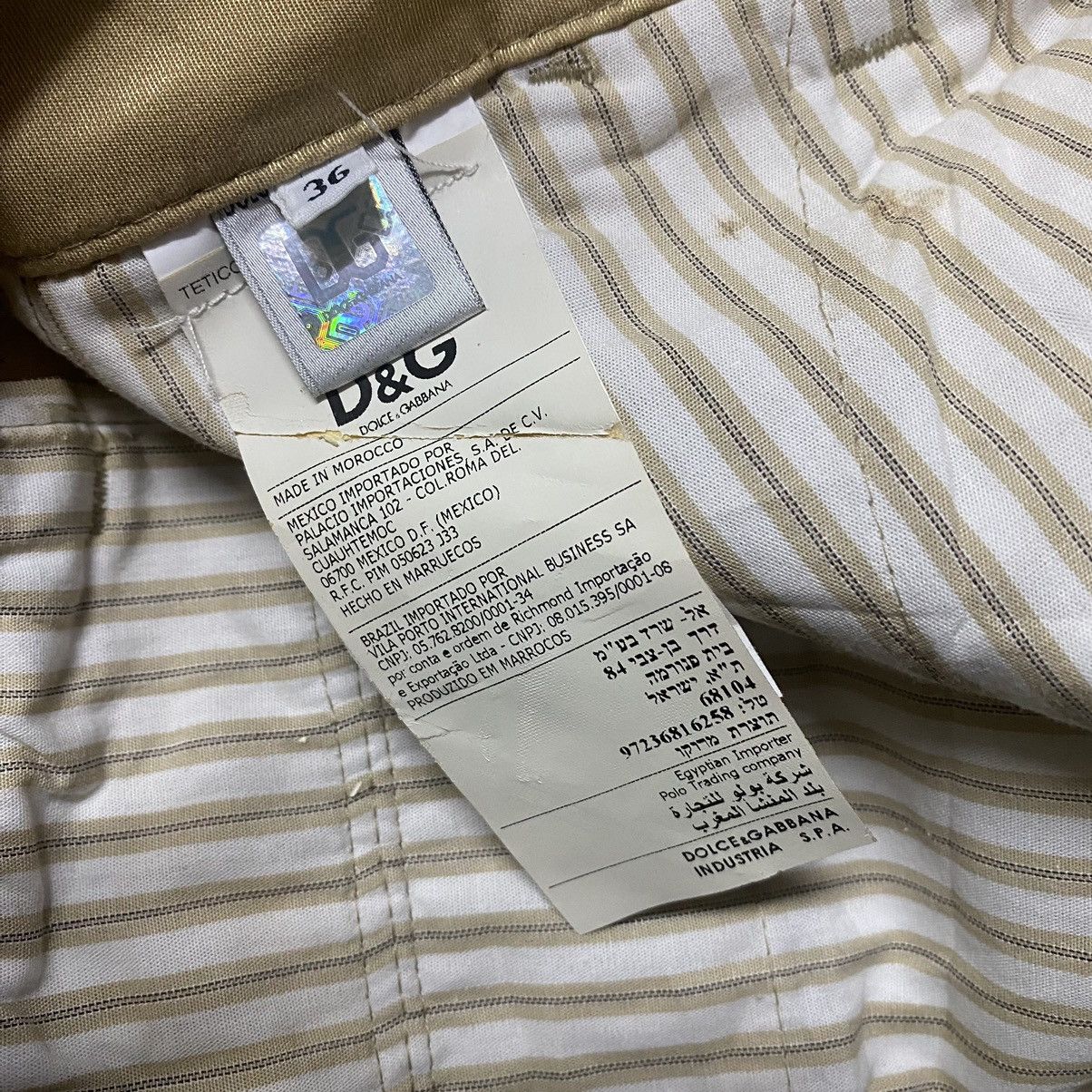 Dolce & Gabbana Cargo Pants Shorts Gold - 20