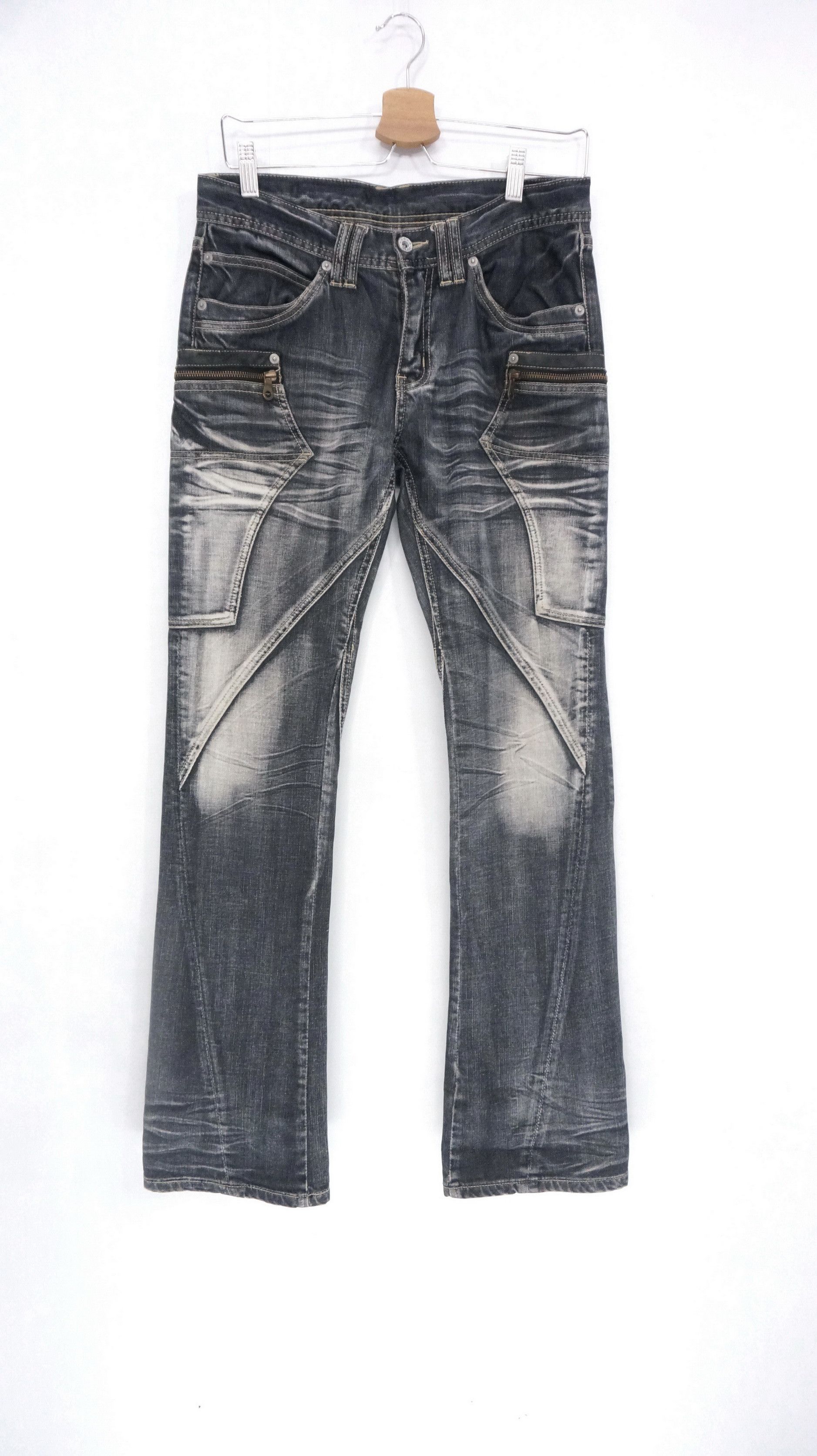 Michel Klein Homme Paris Black Vintage Jeans - 1