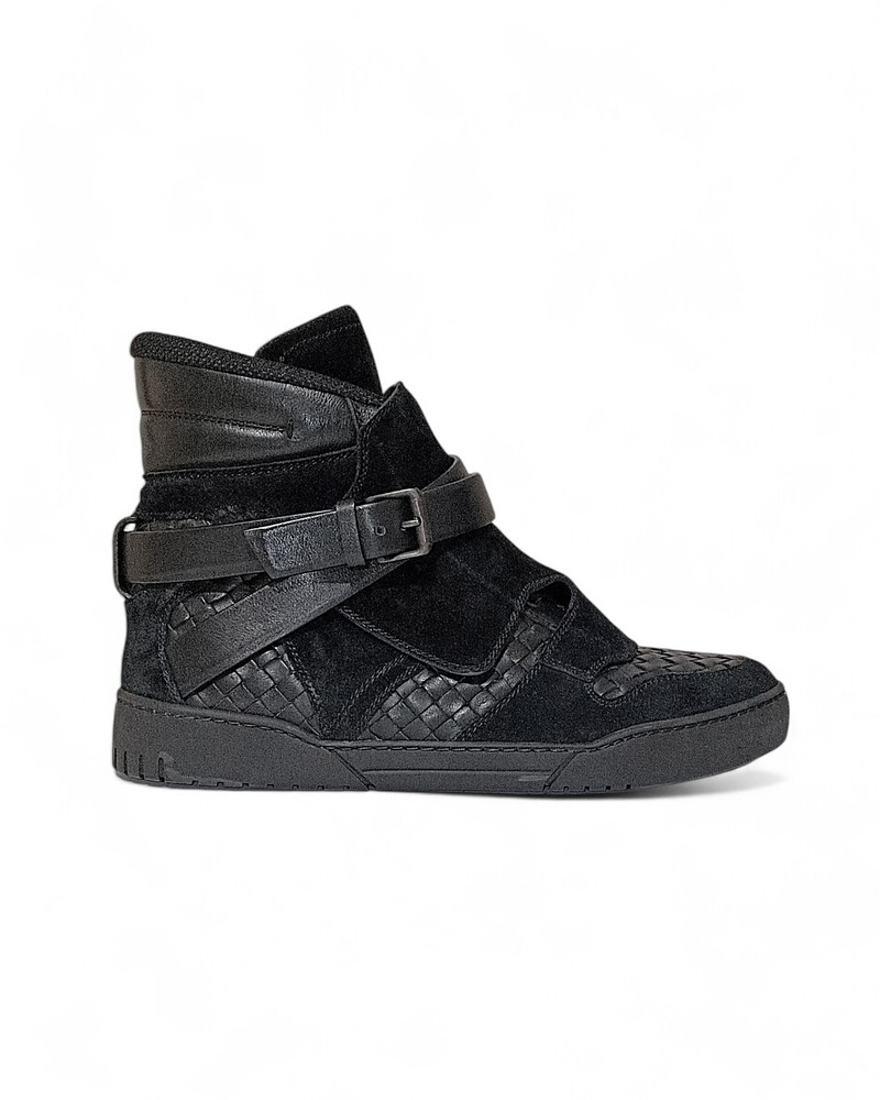 Men's High Top Vintage Sneaker Pelle S.Gomm - 1