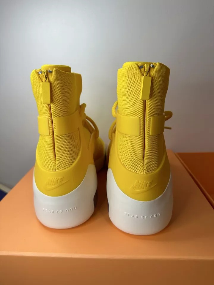 Nike Air Fear Of God 1 Yellow 'The Atmosphere' - 5