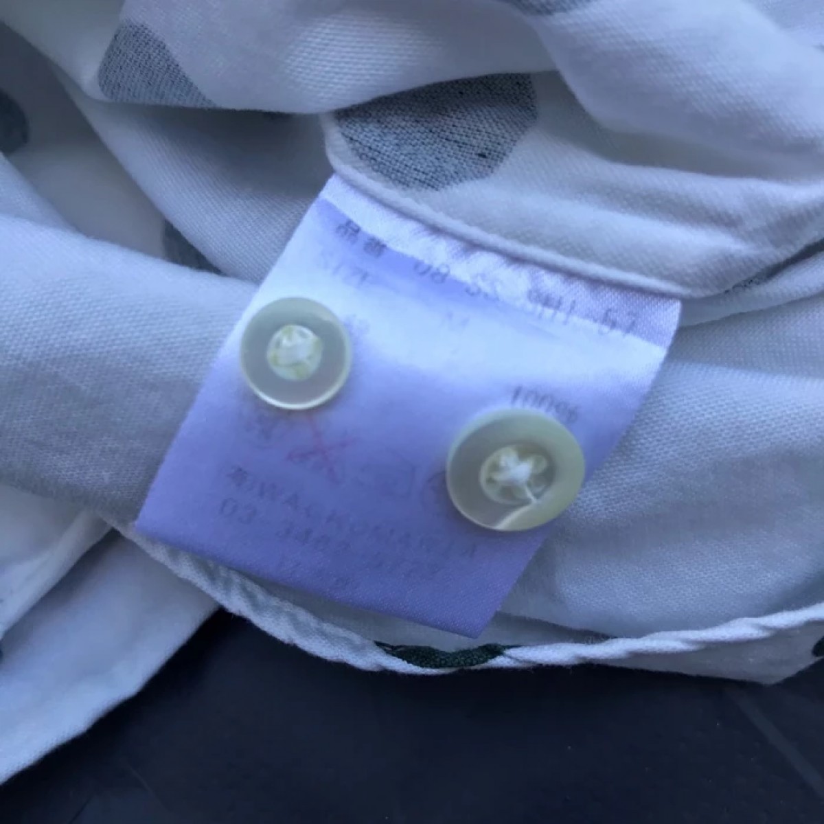 SS08 Green Polka Dots Blues Skull Button ups - 4