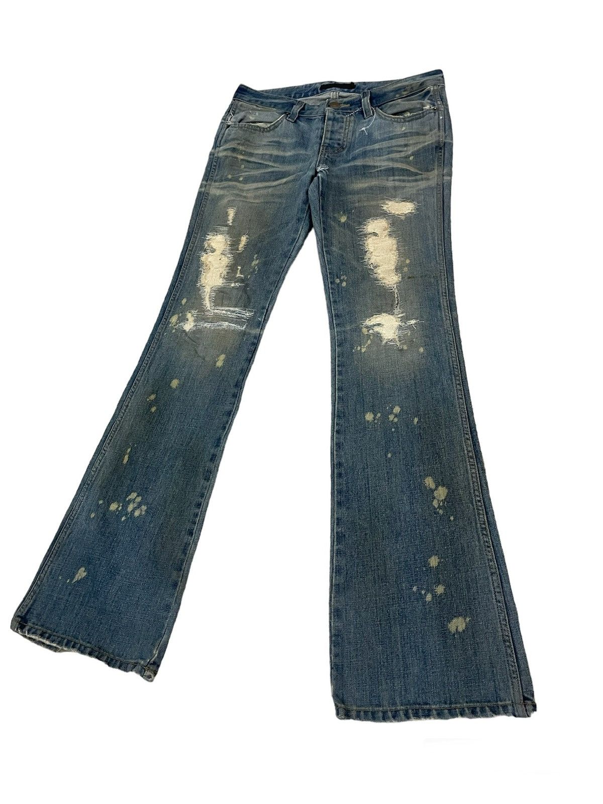 If Six Was Nine - Distressed Hype Jeans FUGA Streetwear Flare - 1