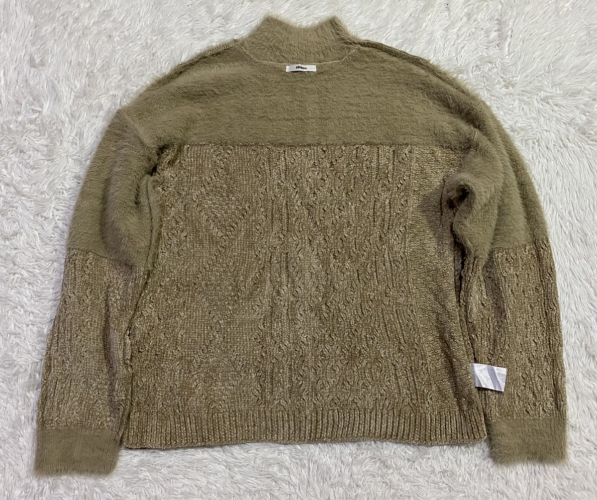 Rare - Murua Cozy Mohair Cable Knit Sweater Cardigan Jumper Rare - 10