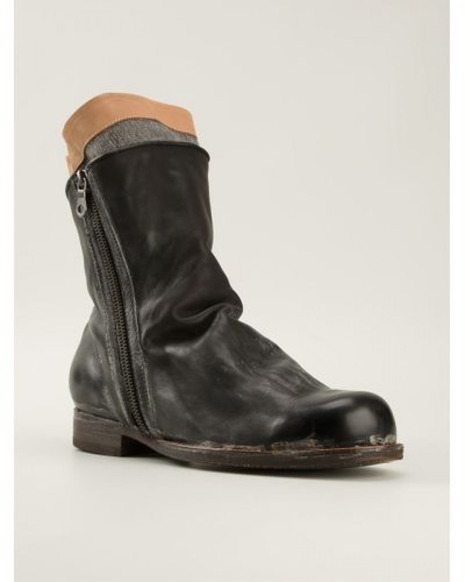 GRAIL!AW09 Distressed layered boots.Like Sacai or Guidi - 2