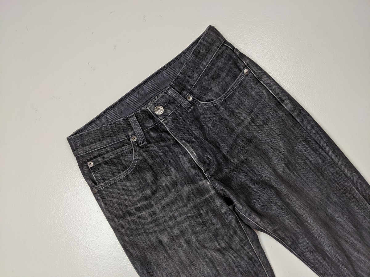 Black - Wildfire Japan 503 Denim Jeans Bottom Trouser Regular - 2