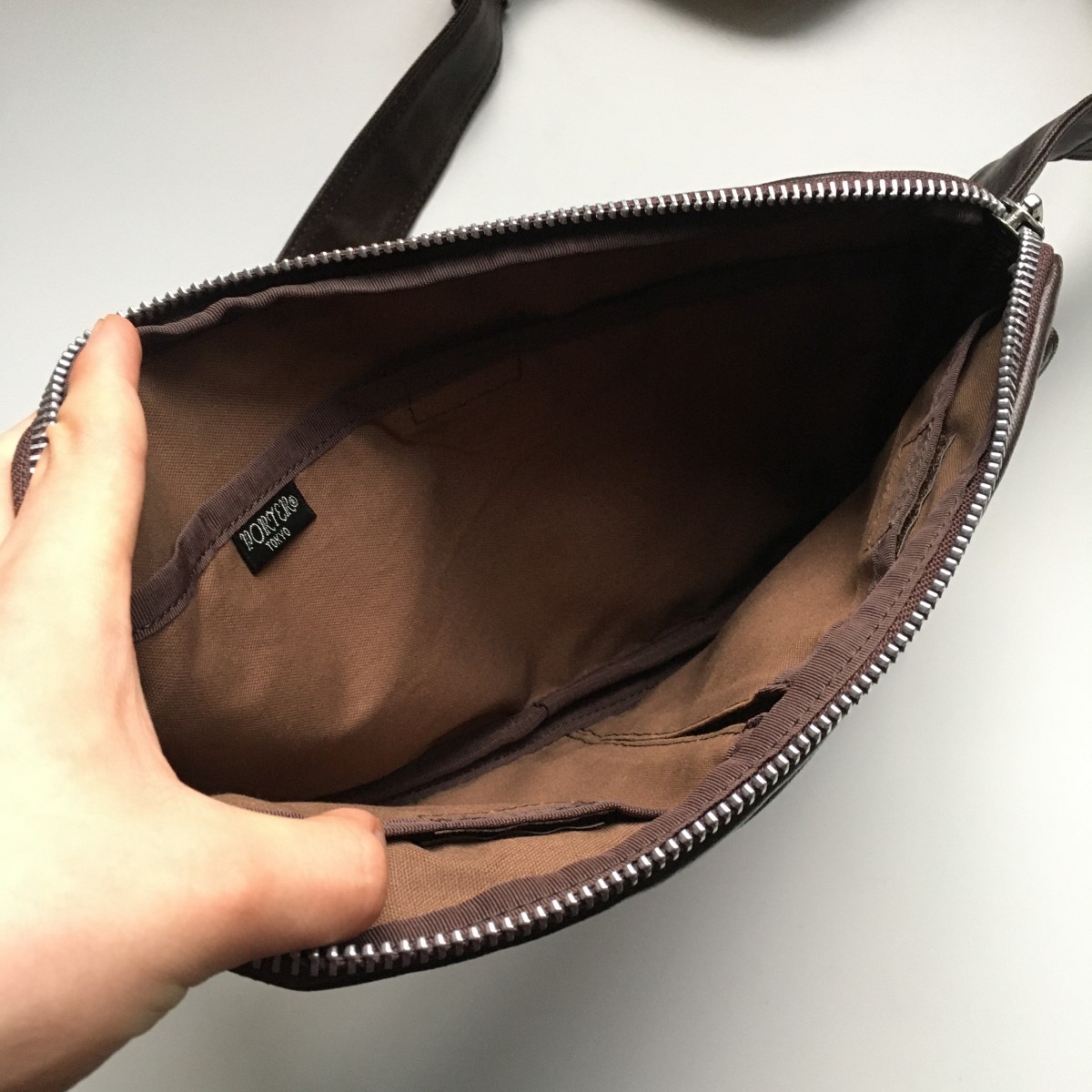 Yoshida Leather Waist Bag - 6