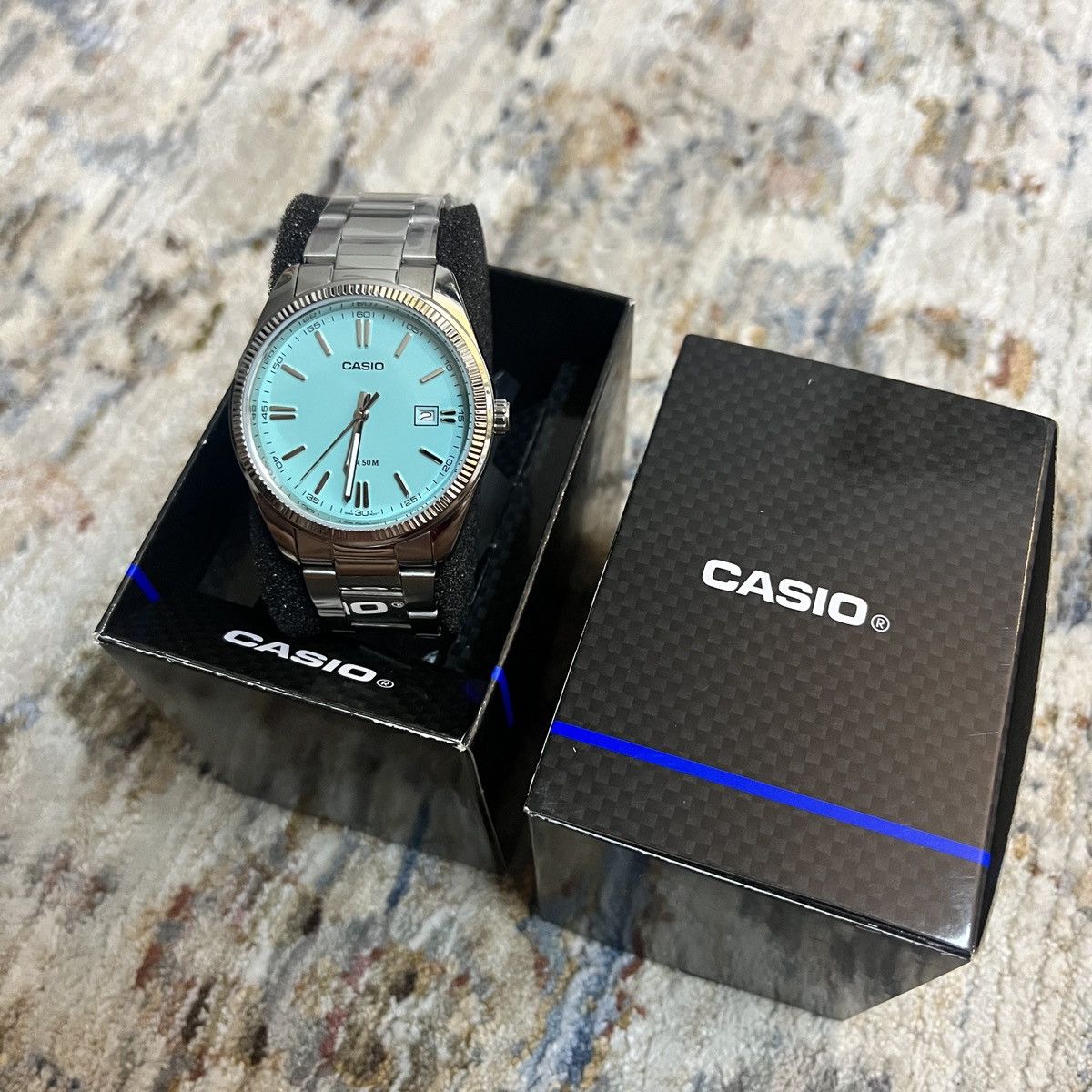 Casio Tiffany Blue Dial MTP-1302-2A2 - 3