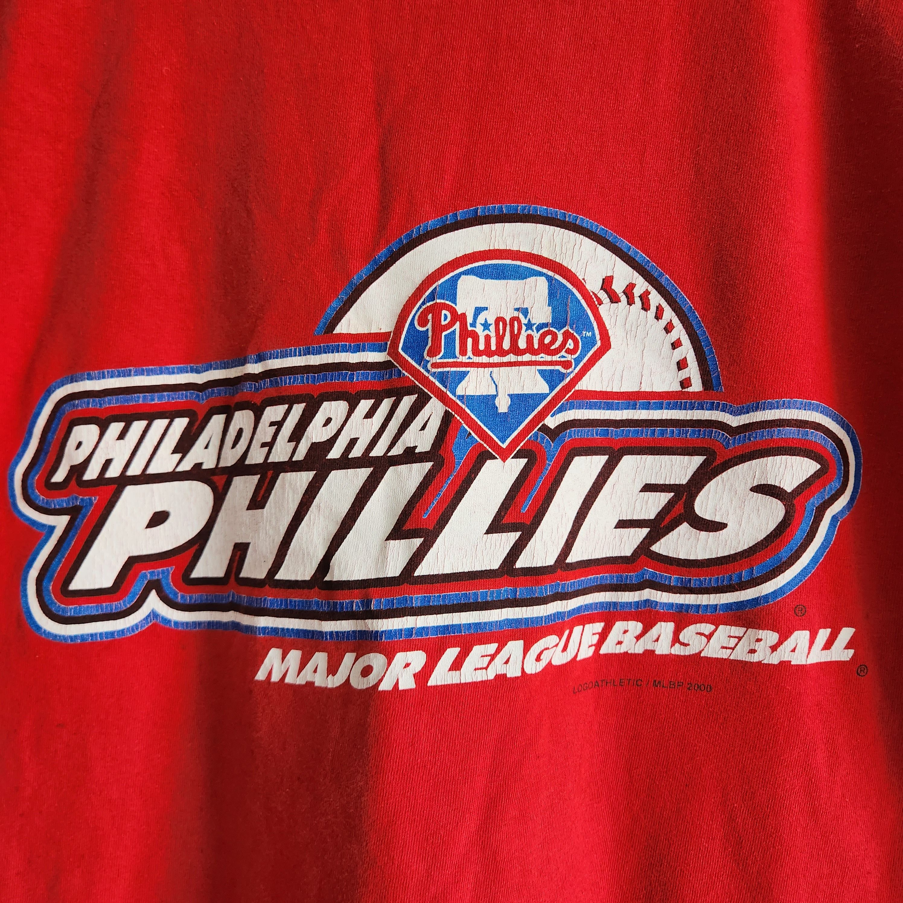 Vintage Philadelphia MLB Phillies Logo 7 Copyright 2000 - 12