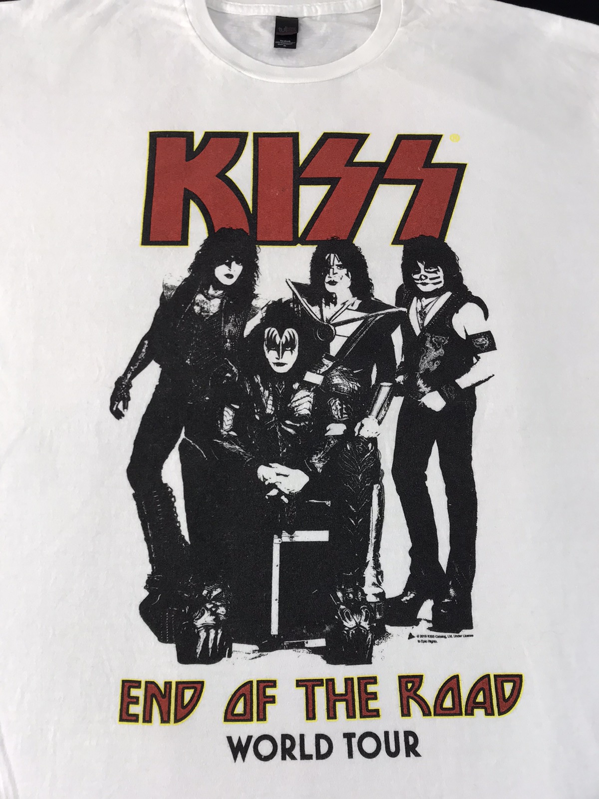 Kiss - Kiss End Of The Road World Tour American Rock Band Tee - 4