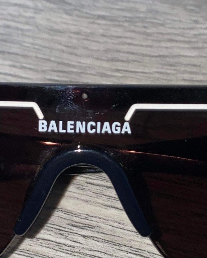 Balenciaga Ski Rectangle Sunglasses - 3