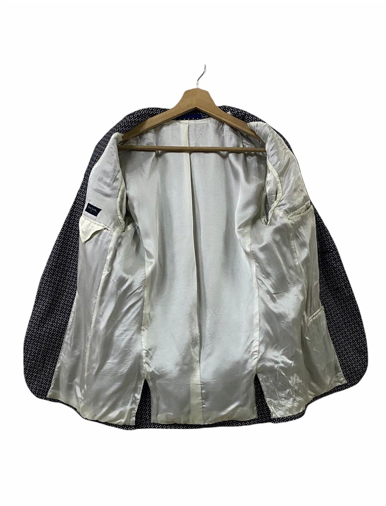 Rare🌑Paul Smith Uk Blazer Style Jacket Geometric Design - 3