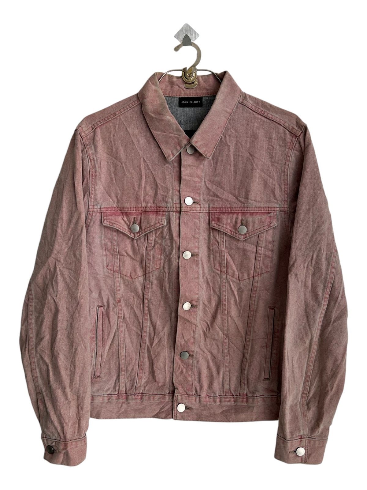 John Elliott Terrain Jacket Bryce Natural Dyed Trucker Jkt - 5