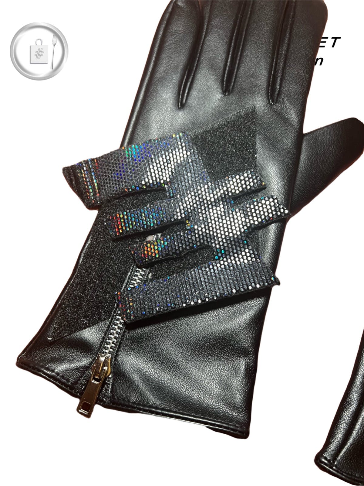Other - Digital €motion Leather Zip patch gloves - 4