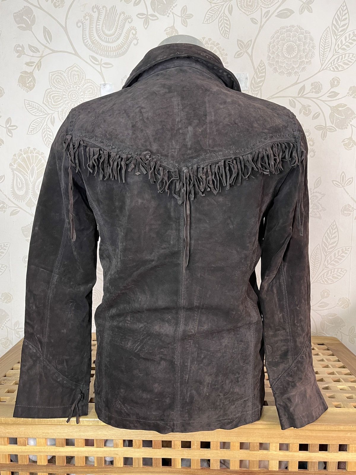 Vintage - Soul Of Freedom Syntetic Suede Leather Jacket Japan - 2