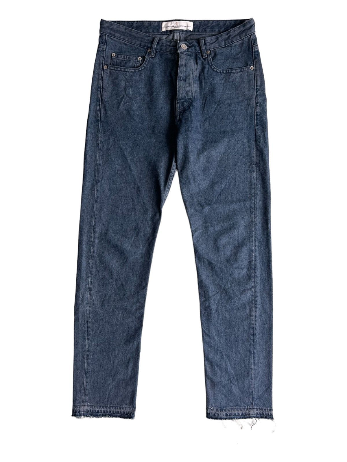 Golden Goose DB "Happy" Americana Uomo Pantaloni Jeans Denim - 3