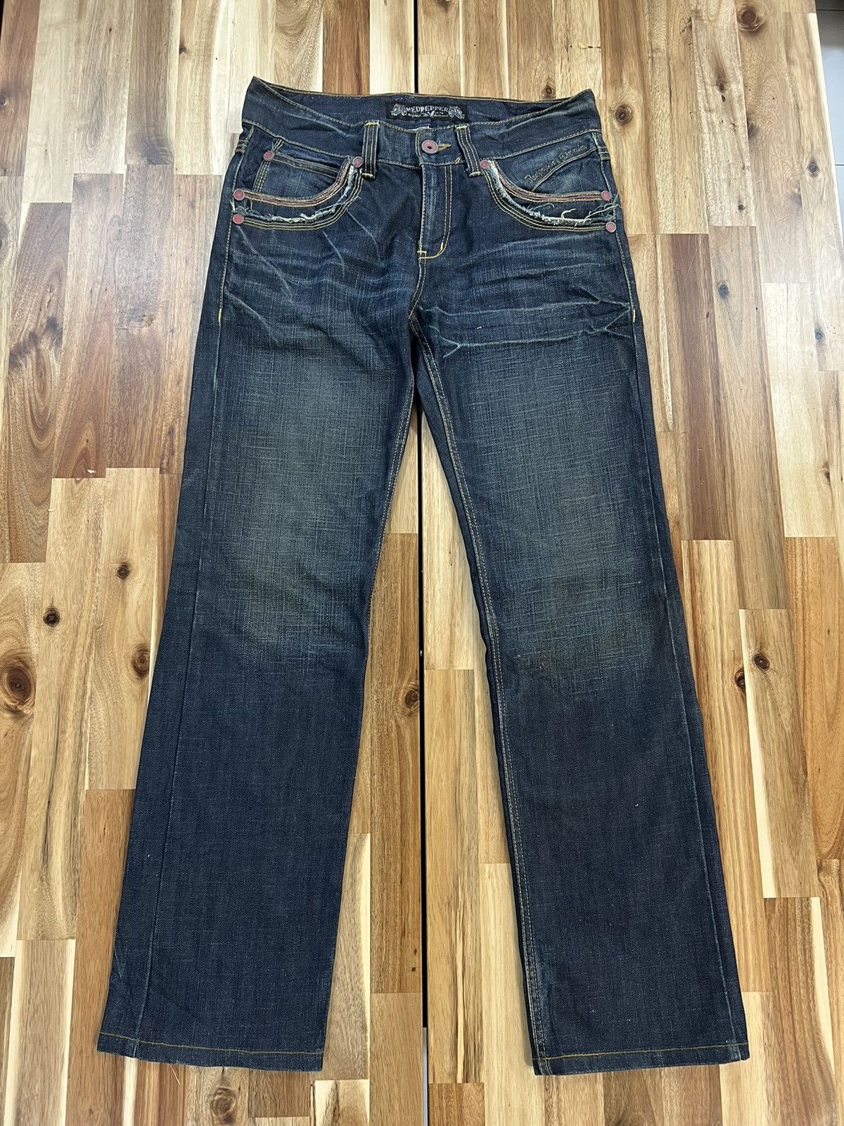 Vintage - Red Peppers & Denim Jeans - 1