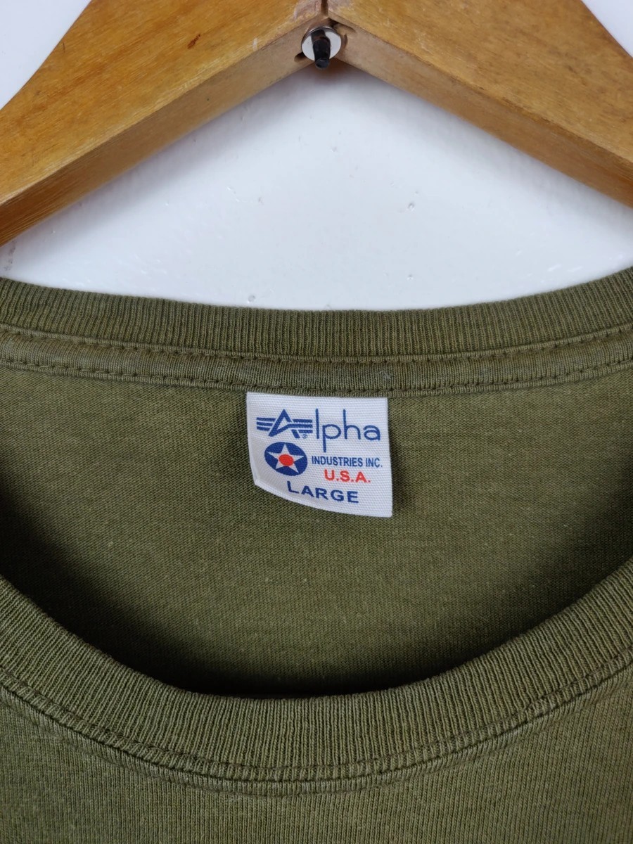 Alpha Industries - Word Long Sleeve Shirts - 2