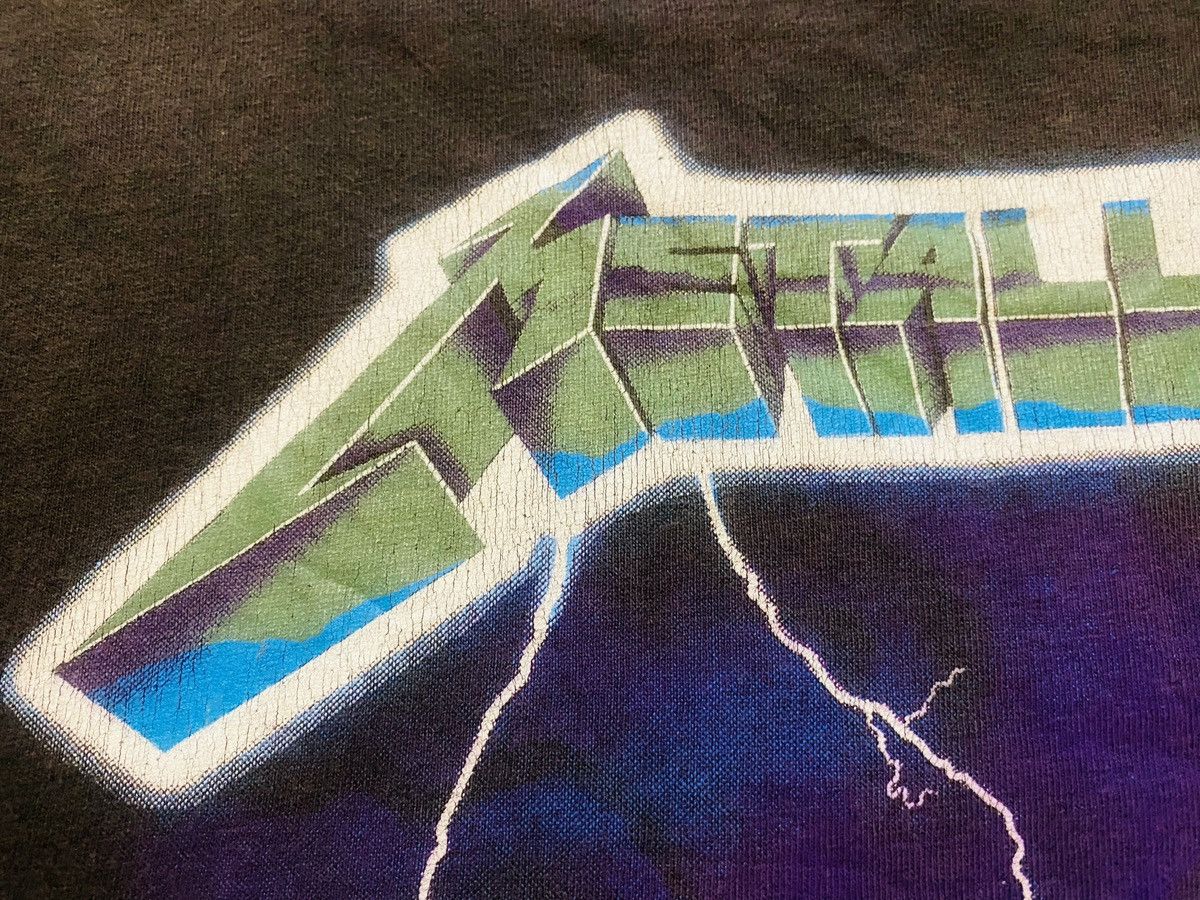 Vintage Metallica Ride The Lightning 1994 T-Shirt Men’s M/L - 4