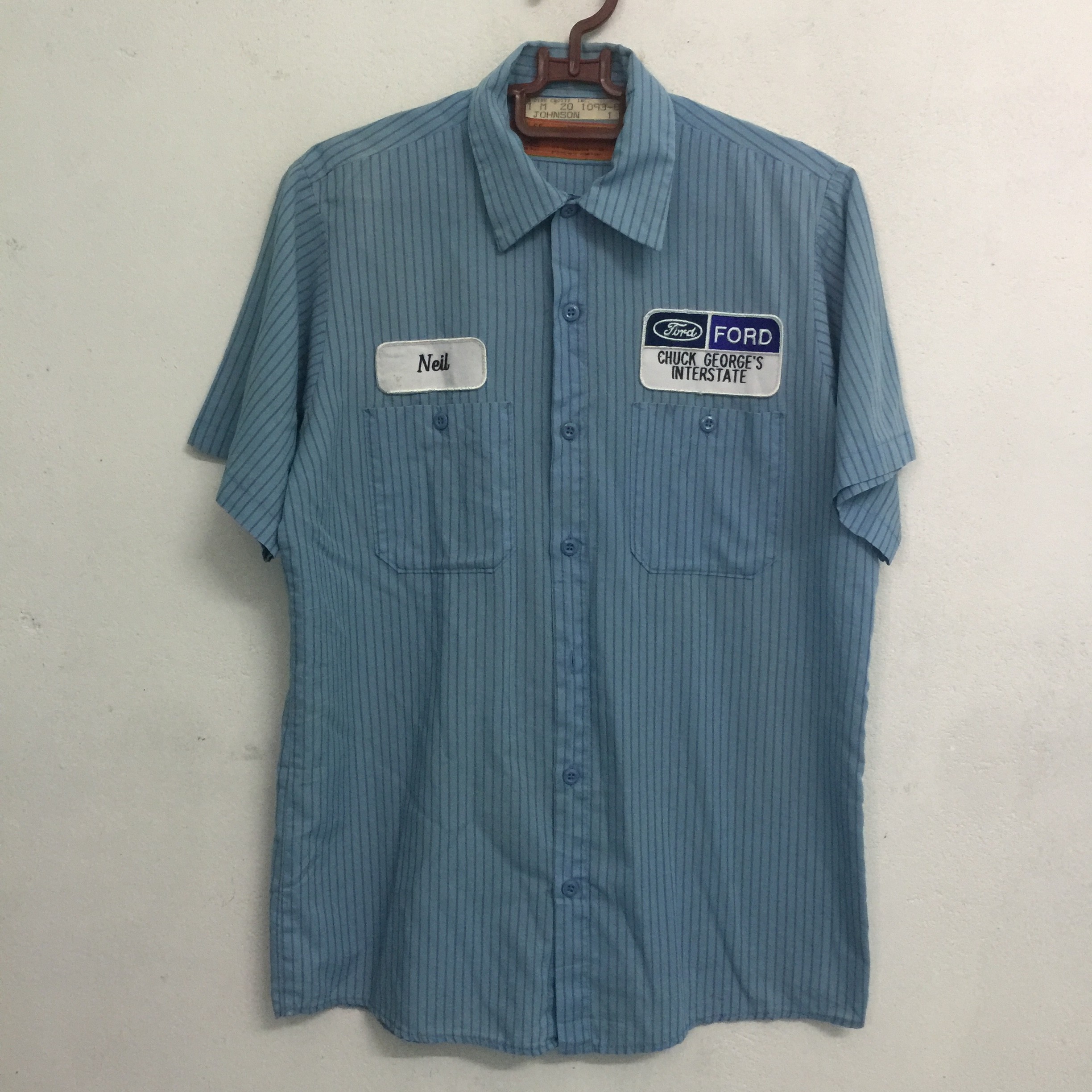 Vintage - Durable Press Button up shirt made in USA - 1