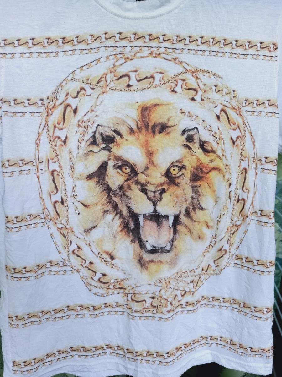 Balmain tiger art tee - 4