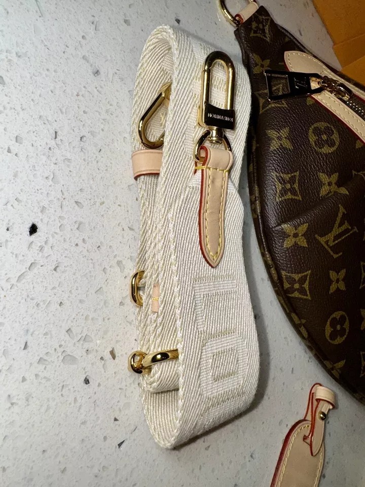 Authentic Louis Vuitton High Rise Monogram Bumbag Fanny Pack Bag - 4