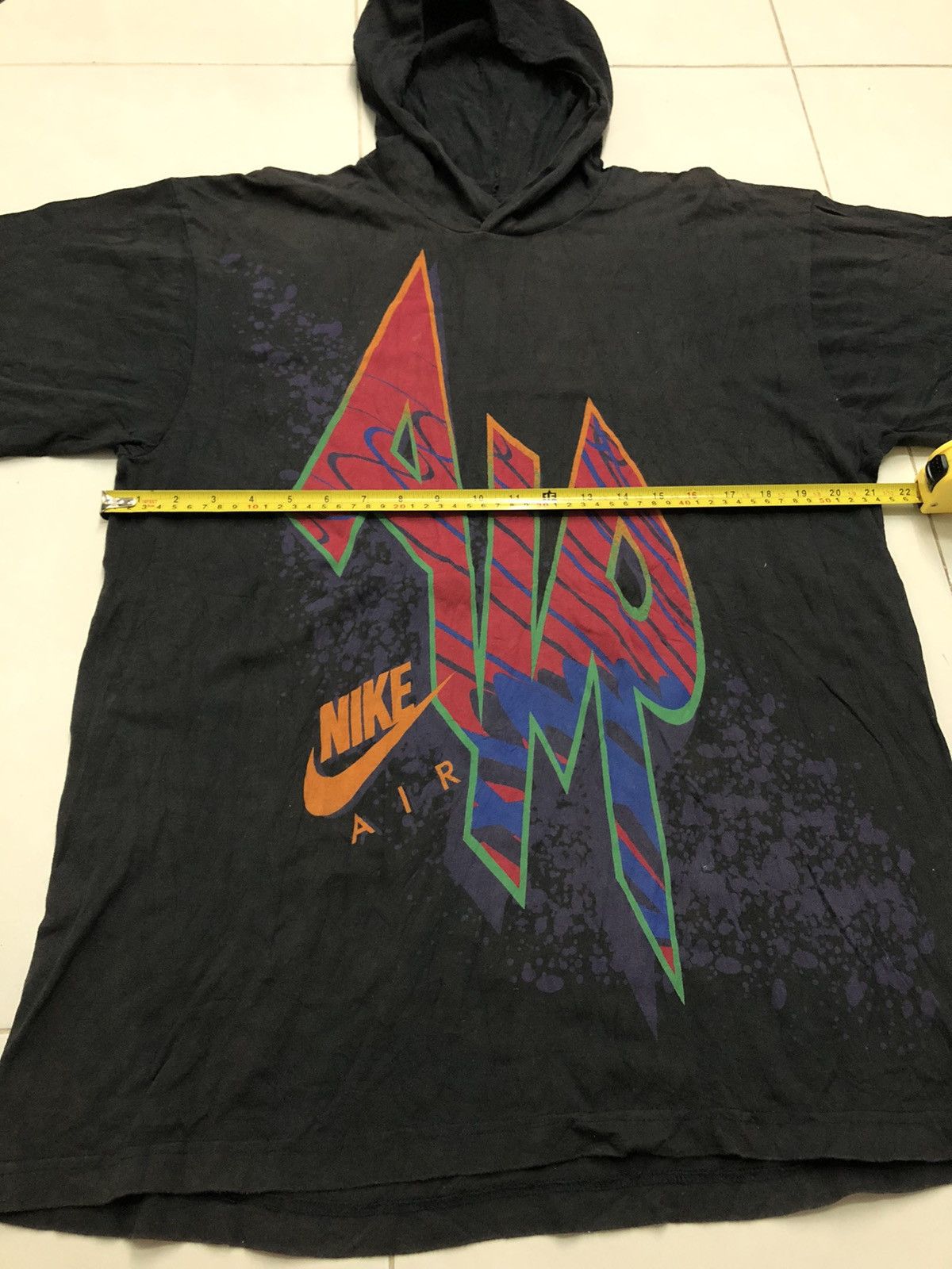 Vintage Nike Air Multicolor Hoodie T-Shirt - 9
