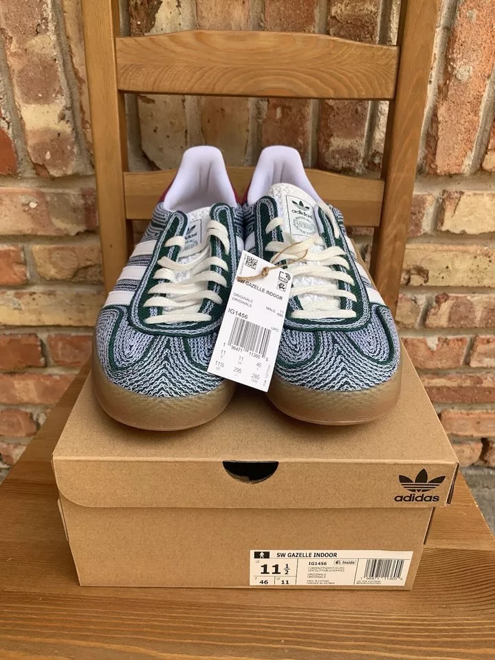 adidas Gazelle Indoor Sean Wotherspoon Hemp Green - 4