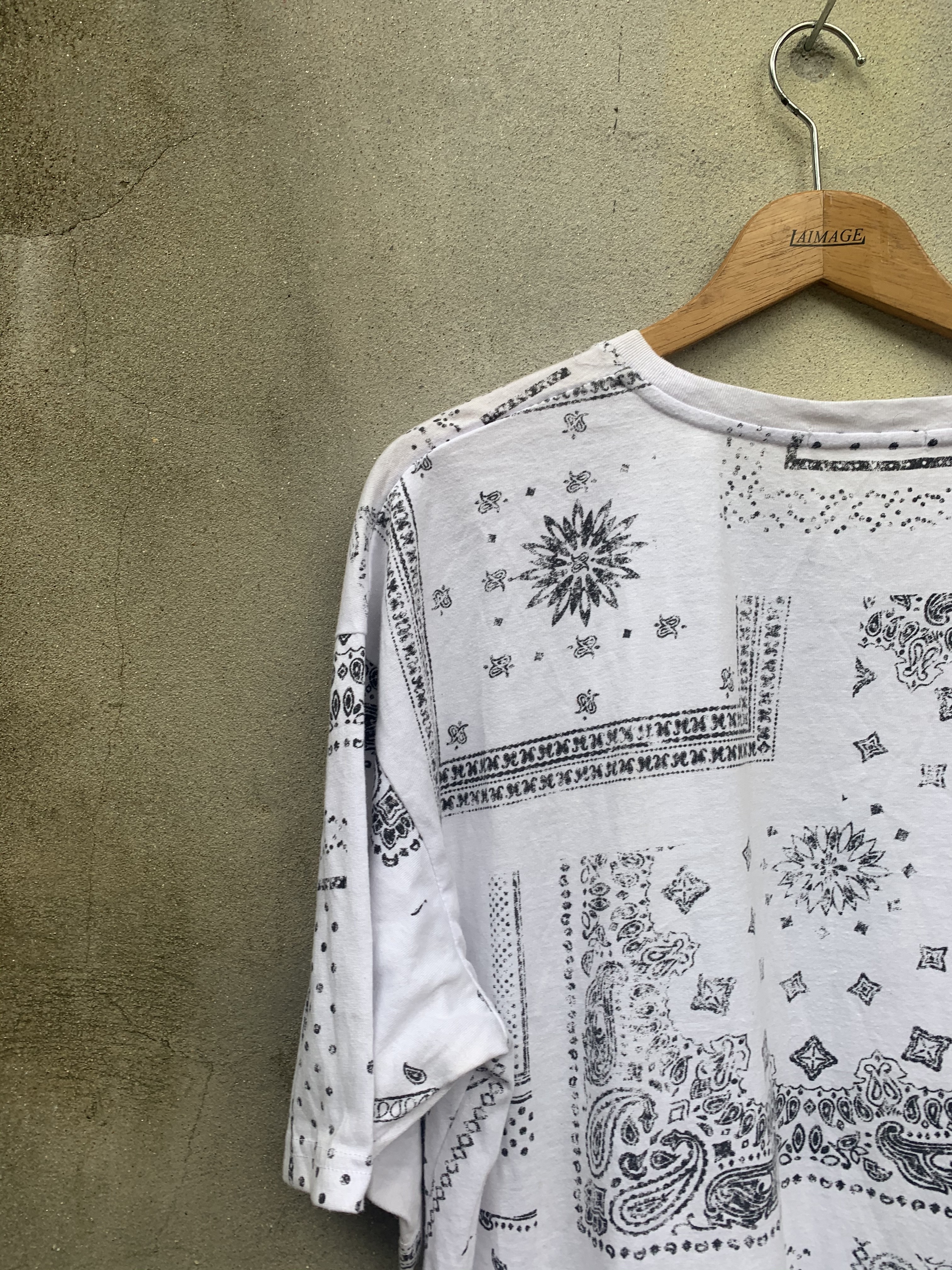 Japanese Brand - Suggestion Paisley Visvim Inspired Drop Shoulder T - 7