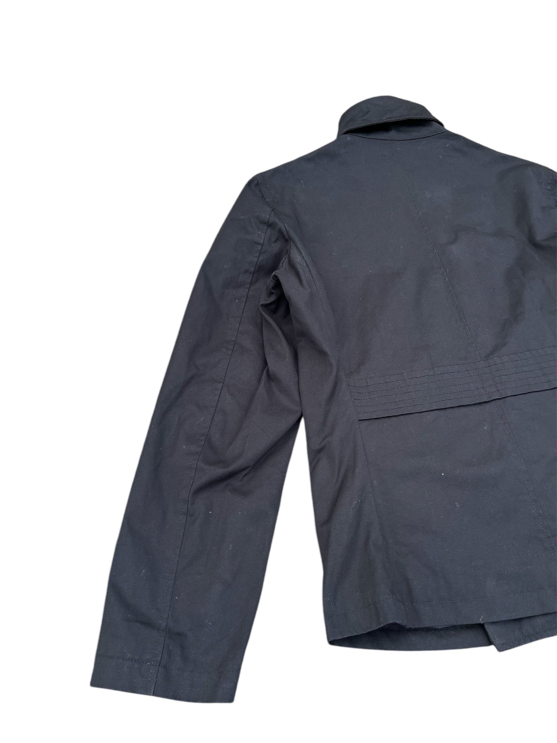 Tete homme by issey miyake double breasted peacoat jacket - 13