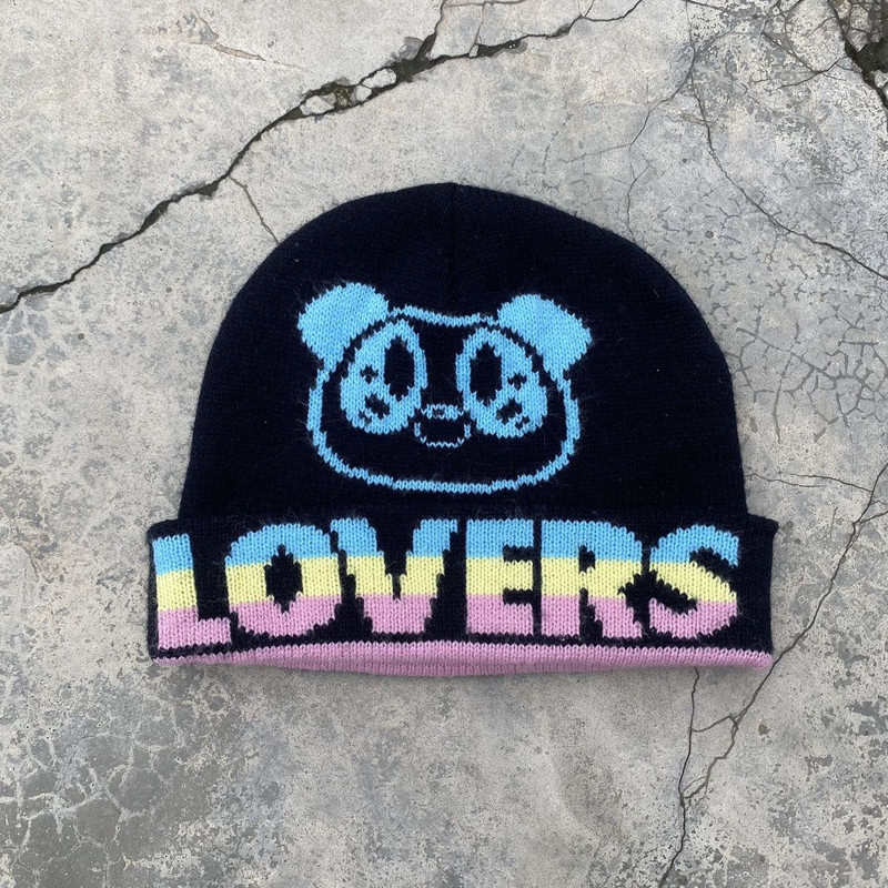 LOVERS HOUSE Knit Hat - 1