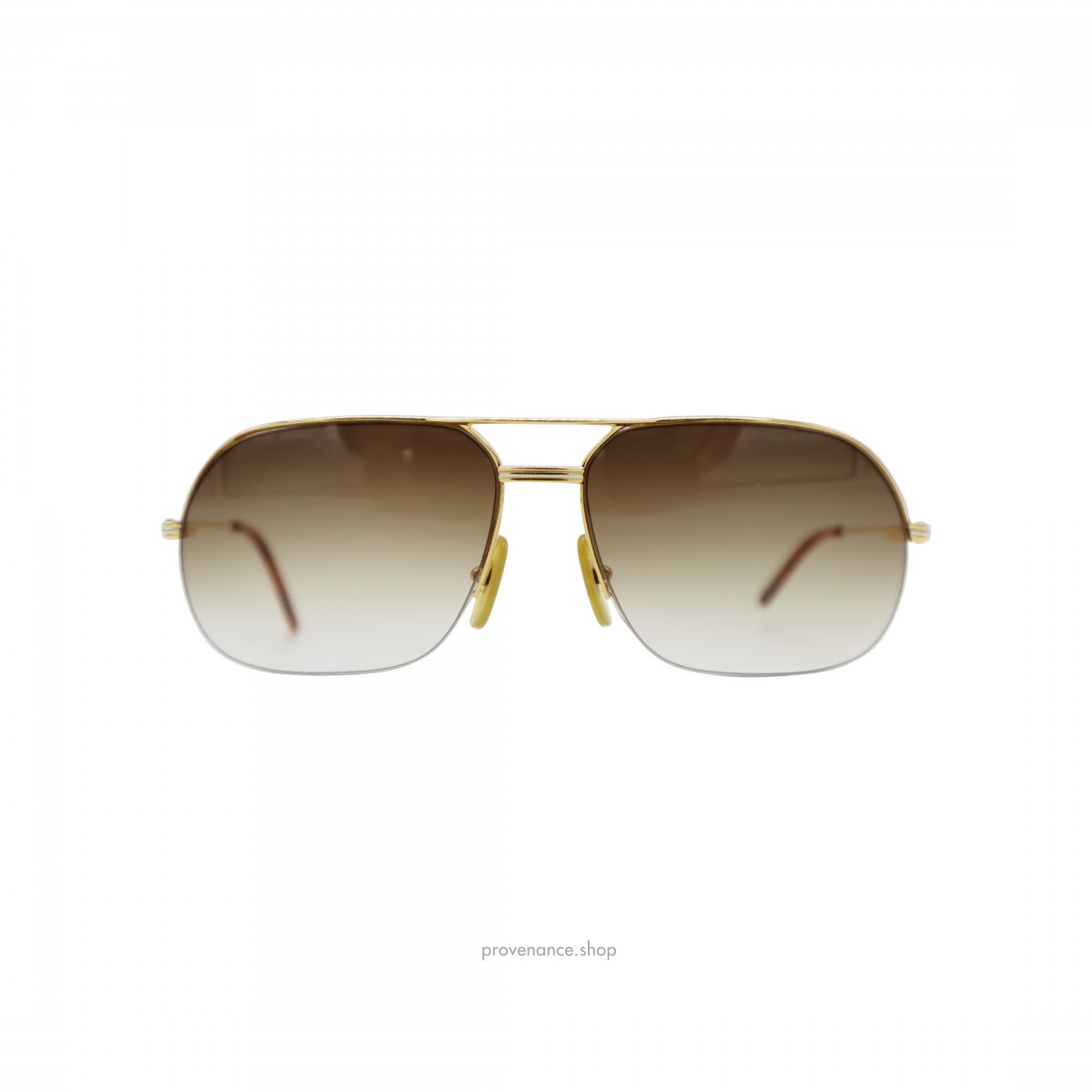 Cartier Vintage Orsay Sunglasses - Gold - 1