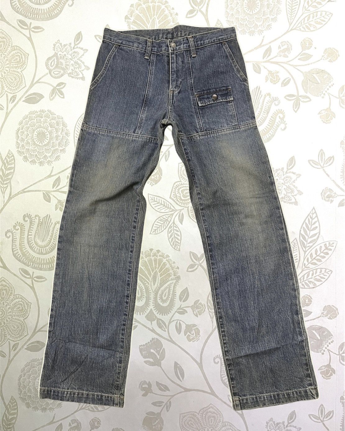 Vintage - BLUE WAY BUSH PANTS ET BOITE DENIM JEANS MADE IN JAPAN - 1