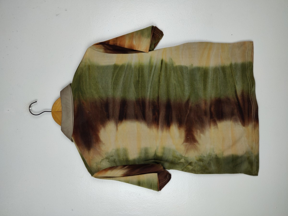 Good Art - Trixy Japan Vertical Tie Dyed Button Shirt Short Sleeve - 9