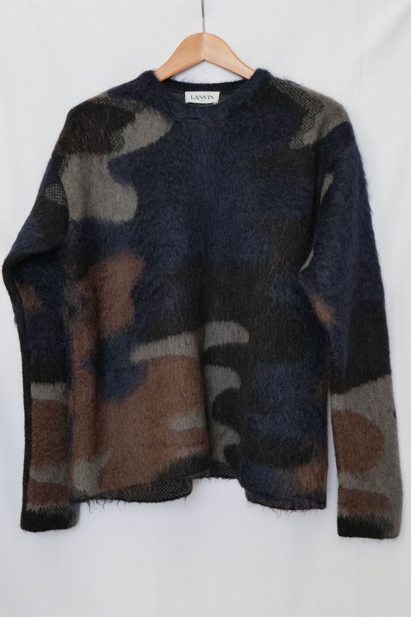heavy mohair sweater - 1