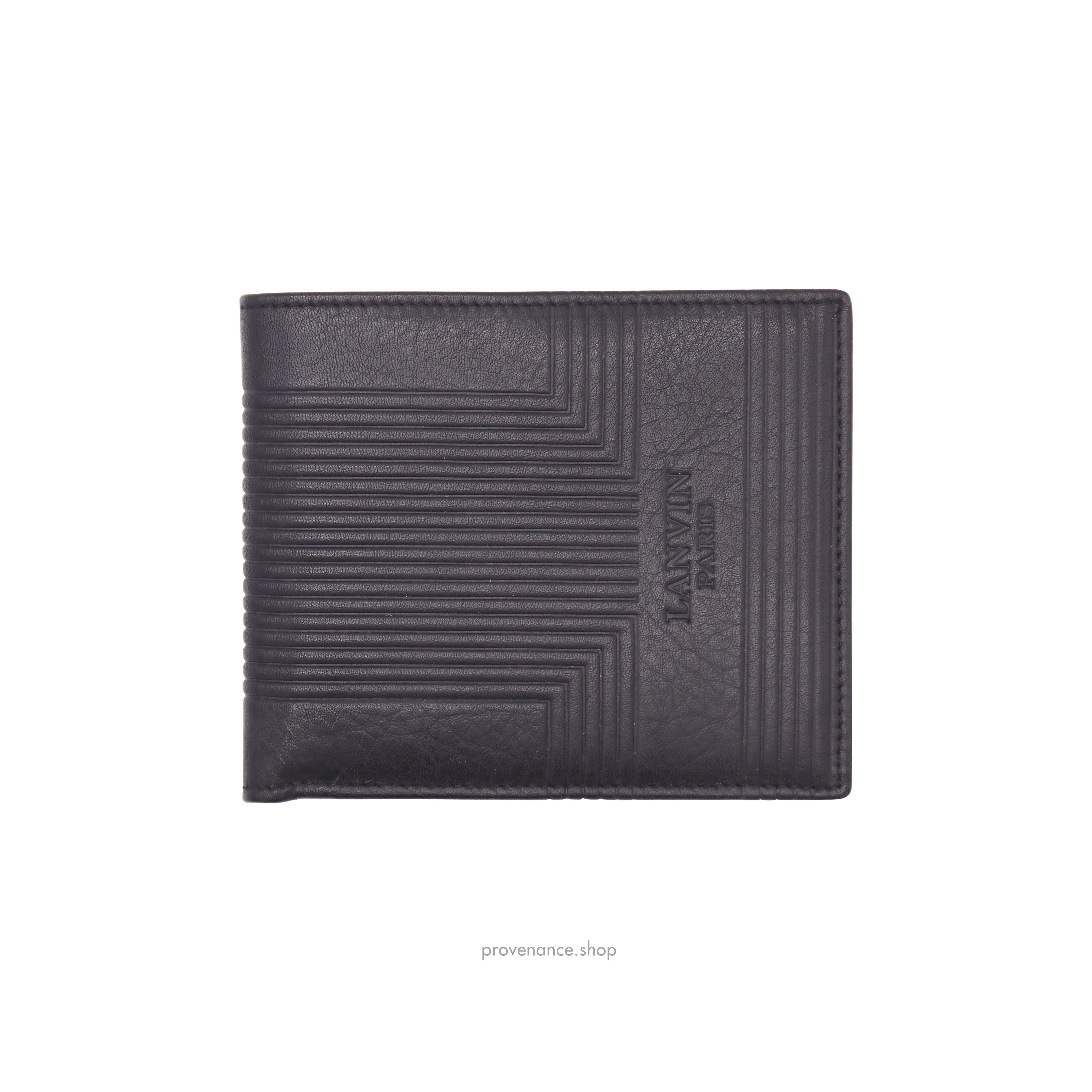 Lanvin Bifold Wallet - Black Leather - 2