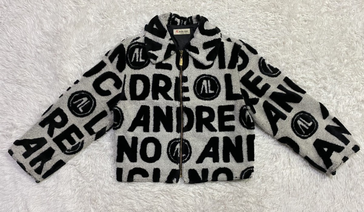 Japanese Brand - Andre Luciano Spellout Fullprint Jacket Nice Design - 1