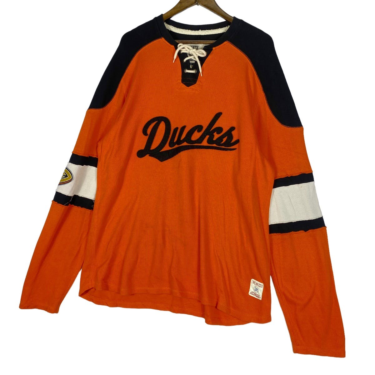 CCM Anaheim Ducks Reebok Fan Apparel Sweatshirt - 3