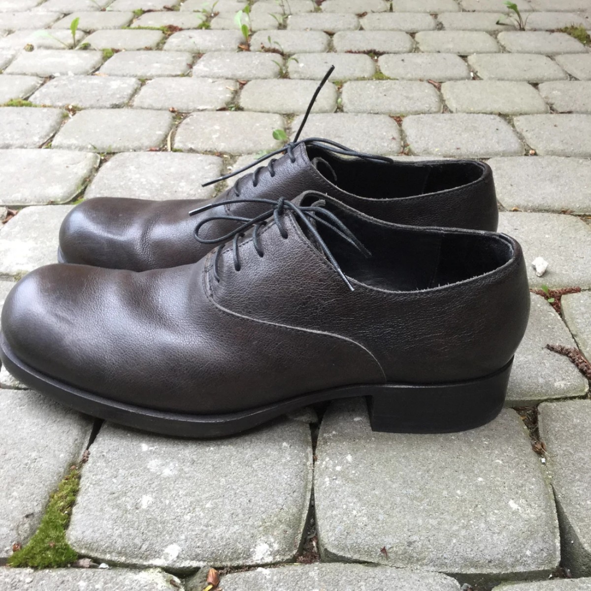 A1923 - A diciannoveventitre AUGUSTA horse leather derby shoes - 5