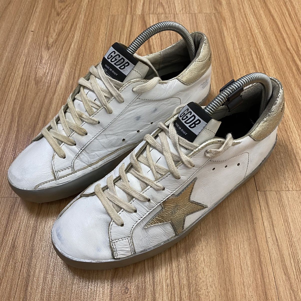 💥GOLDEN GOOSE SUPERSTAR WHITE SNEAKERS SIZE 40 - 2