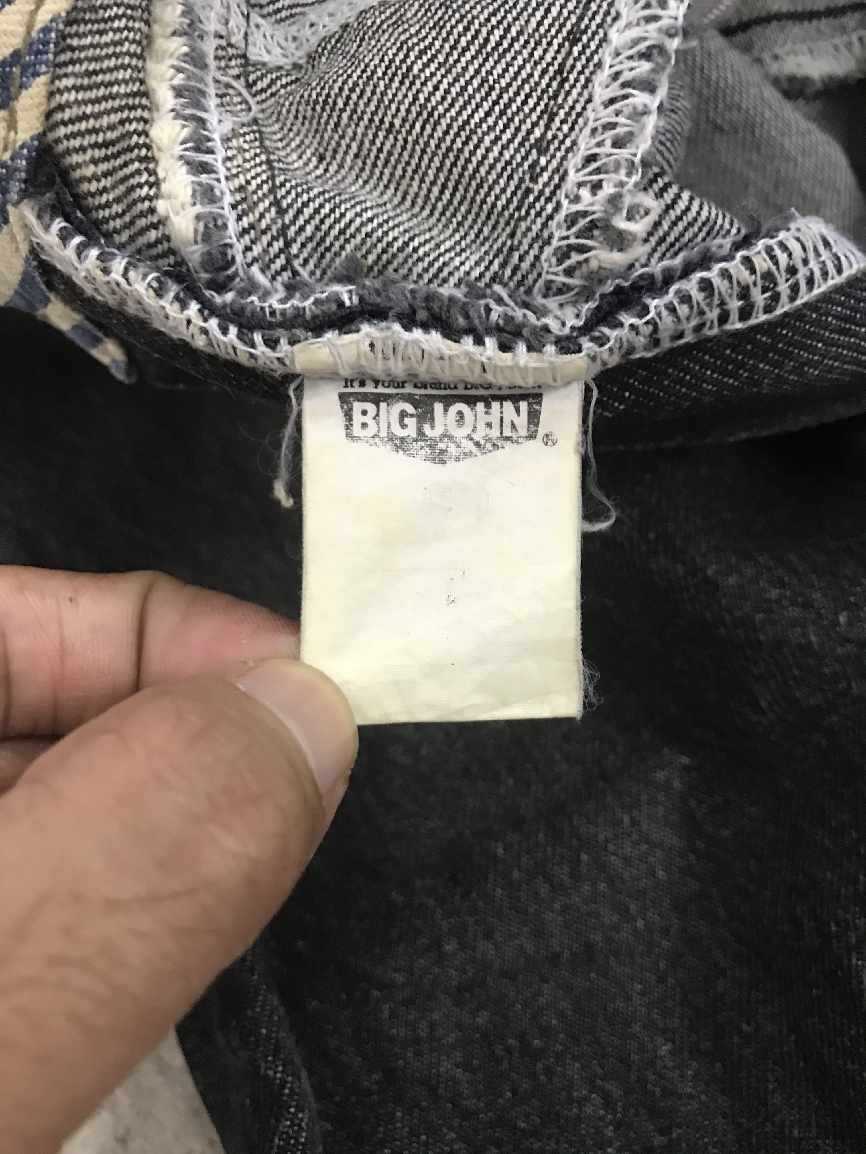 Vintage - Big John Spana Black Denim Jeans #2473 - 13